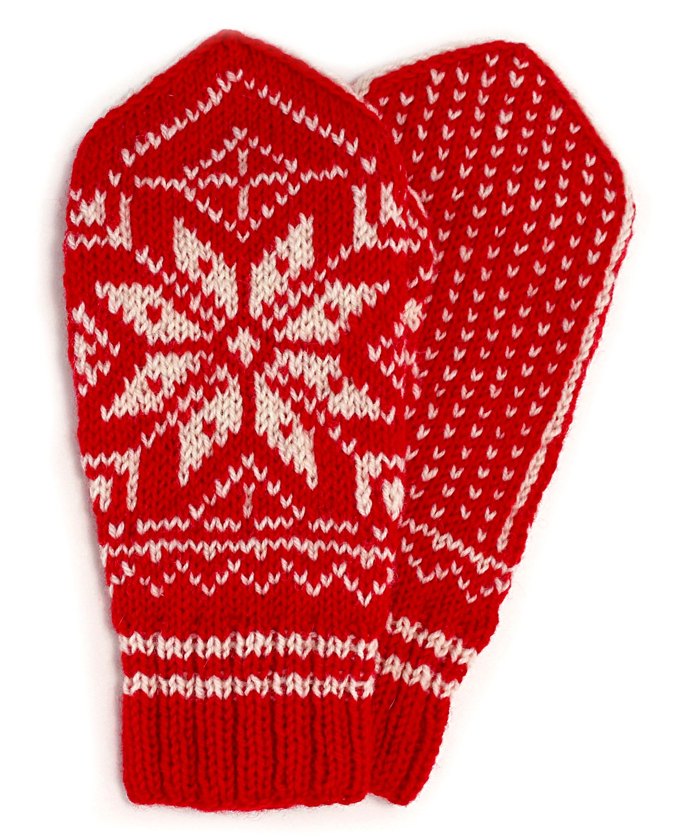 Uncle Arne's Selbu Rose Mittens by Kate Running