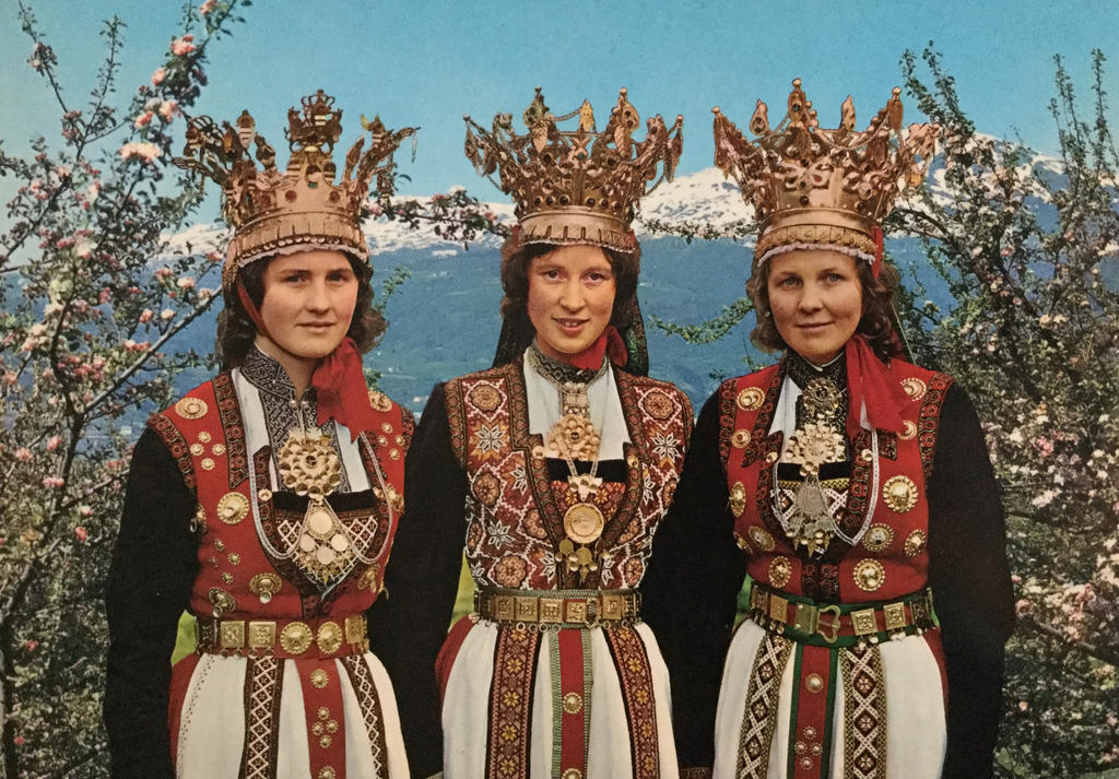 Norwegian traditional wedding dress outlet